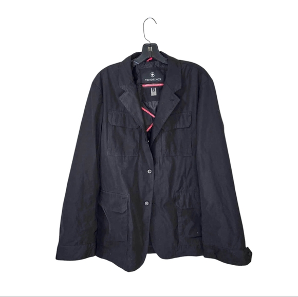 Victorinox Swiss Ary Charcoal Gray Jacket‎ Men's Medium